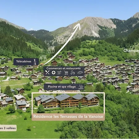 Bellecôte – Superbe Chaleureux Vue Montagne La Plagne